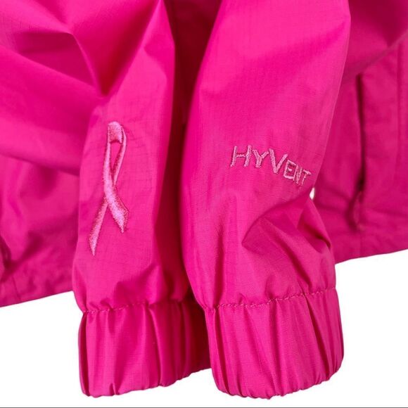 𝅺THE North Face Resolve 2 Hyvent Hot Pink Rain Jacket Size S - Picture 4 of 10